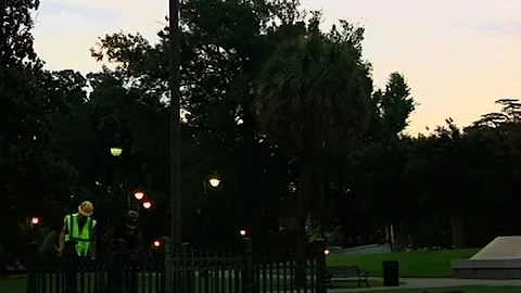 Raw: 2 Arrested as Confederate Flag Comes Down