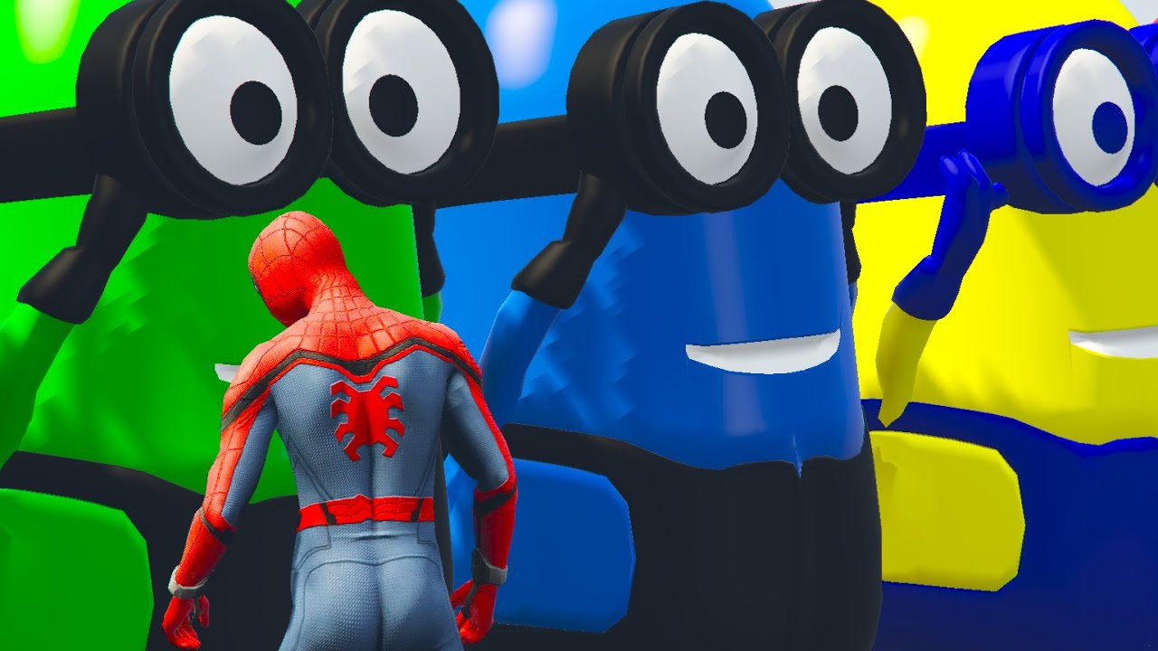 GTA 5 Epic Water Ragdolls Spiderman Vs Minion | Jumps/Fails ep.94 - YouTube