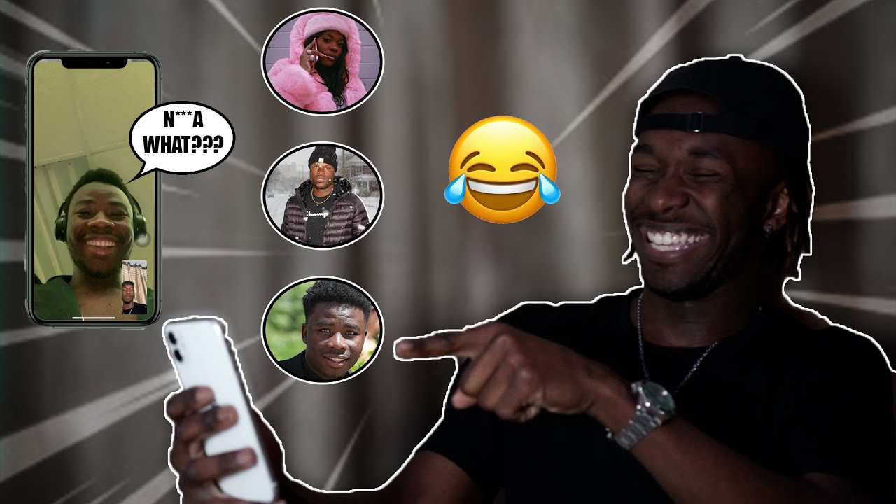 Calling My Friends & Telling Them A Story That Don't Make Sense |HILARIOUS REACTIONS 😂