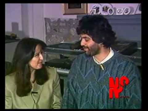 Andrea Bocelli First Interview, Never Seen - Prima Intervista, Mai Vista Pt/1