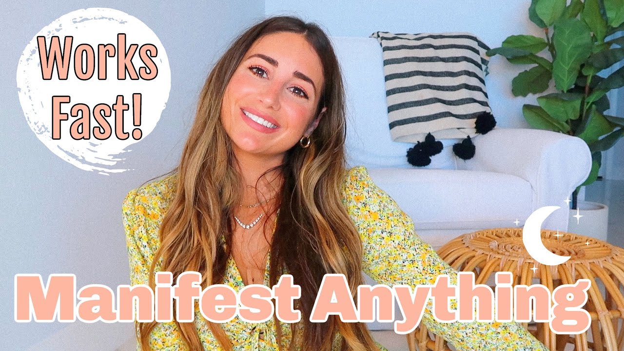 How to manifest anything fast! Law of attraction tips I am loving right now!