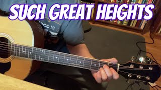 Such Great Heights Guitar Lesson for Beginners