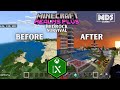 Minecraft Survival Port City Build Before & After | Bedrock Realm Xbox Series X Gaming ASMR Ambience