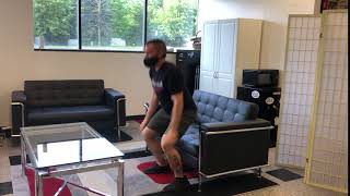 Couch Squat Jump