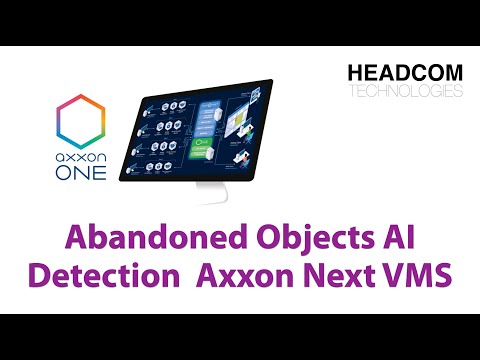 HEADCOM TECHNOLOGIES - Abandoned Objects AI Detection  Axxon Next VMS