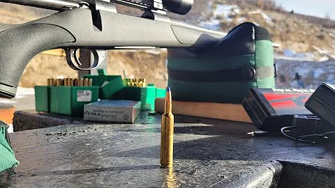 257 Weatherby Part 3: First groups with the rifle