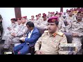 عضو مجلس القيادة الرئاسي الفريق الركن محمود الصبيحي يشهد استقبال الدفعة 18 قيادة وأركان بعدن