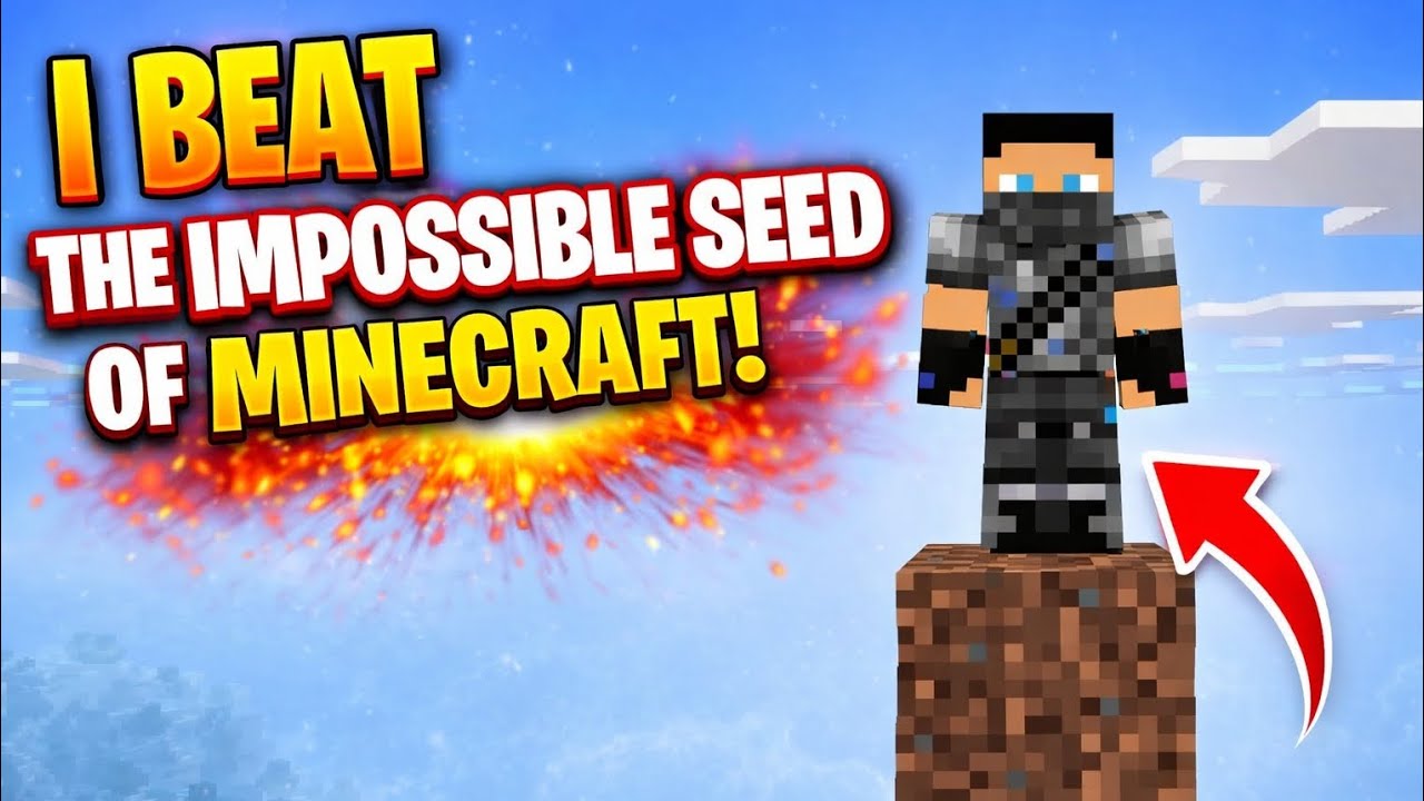 Java Impossible Seed How I beat the impossible seed in Minecraft - YouTube