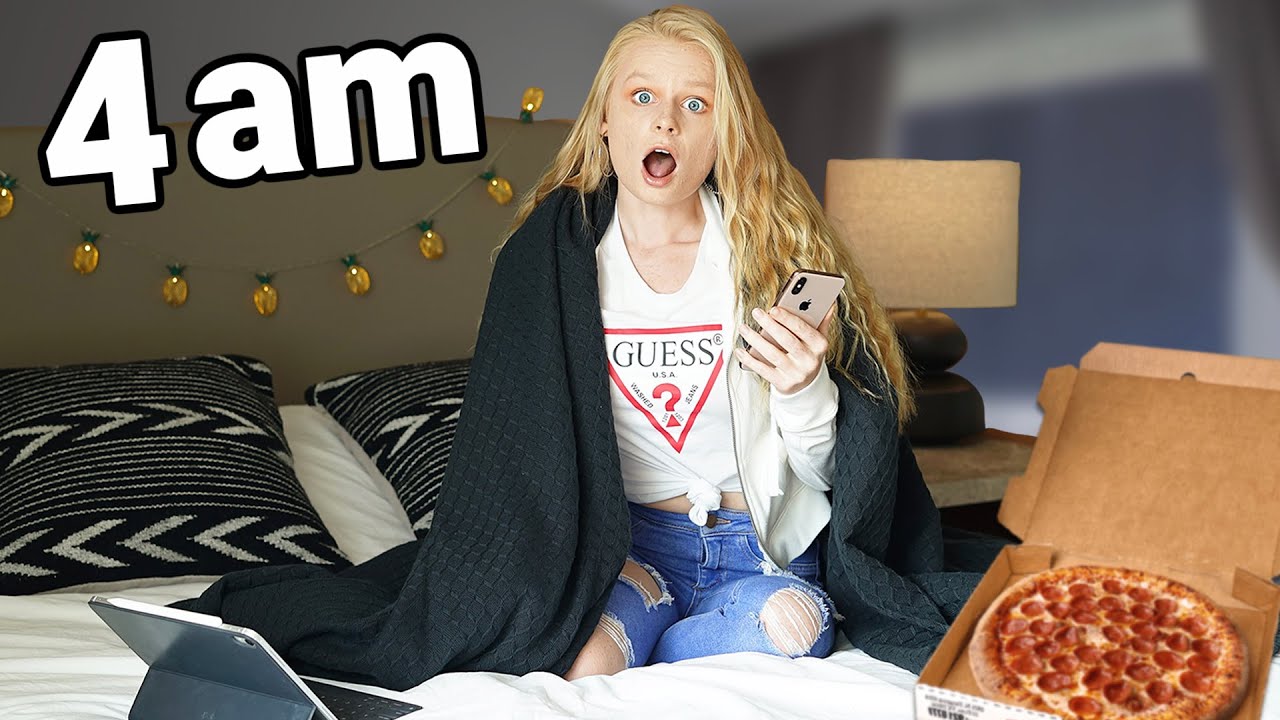 PULLING AN ALL NIGHTER for first time!