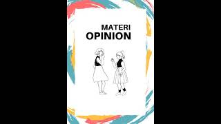 Expressions of Asking for and Giving Opinions:XI Mia Yapim Taruna Stabat