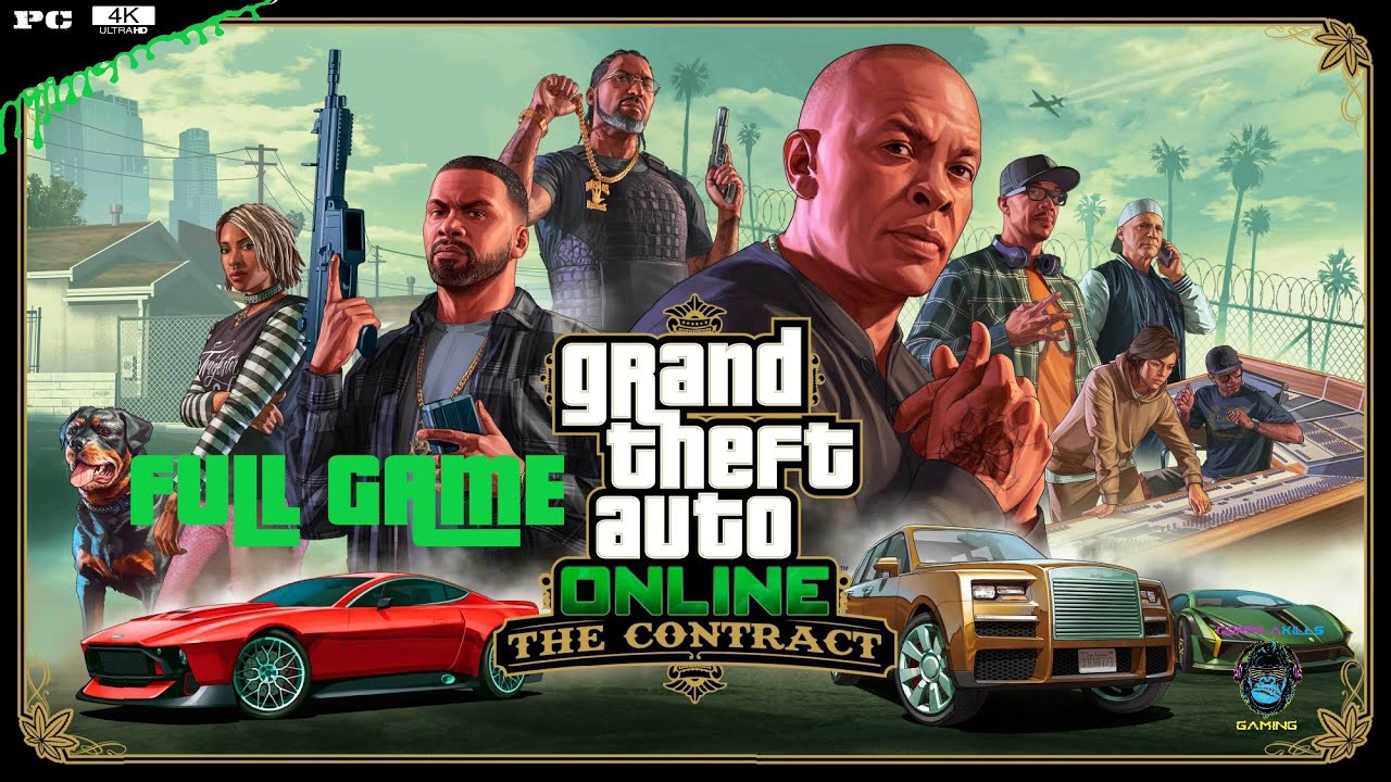 GTA 5 ONLINE The Contract DLC Gameplay Walkthrough FULL GAME [4K 60FPS PC ULTRA] - No Commentary