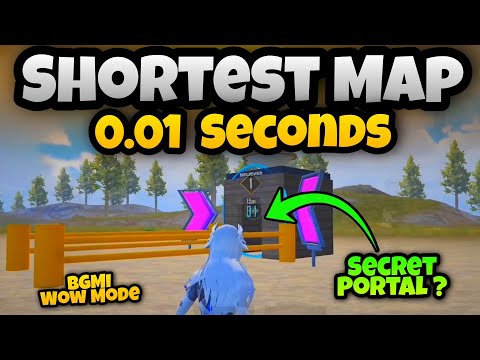 SHORTEST MAP BGMI 🔥 | BGMI NEW WOW MODE | BGMI NEW UPDATE