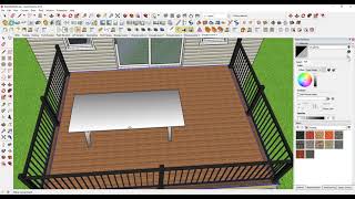 Deck Design With Sketchup and Enscape