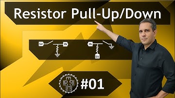Resistor de Pull-Up e Pull-Down, como utilizar! | Eletrônica e Microcontroladores #01