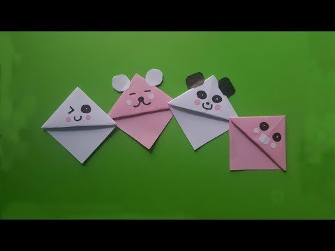 Cách làm kẹp sách bằng giấy cực dễ thương | Sáng tạo với giấy