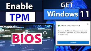 How to Enable TPM (Trusted Platform Module) In BIOS For Intel and AMD Motherboards For Windows 11 