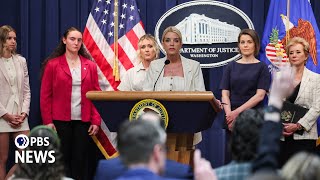 WATCH: Bondi announces lawsuit against Maine over transgender athletes playing in girls sports