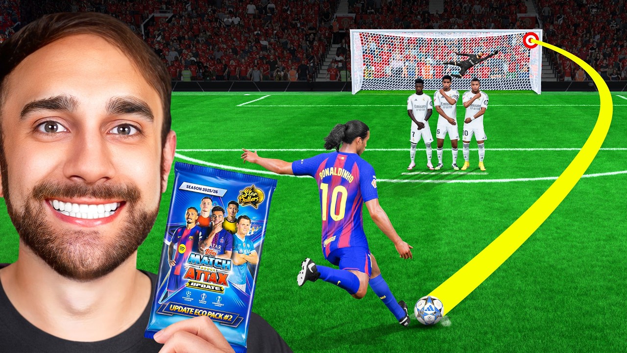 1 Free kick Goal = 1 Trading Pack