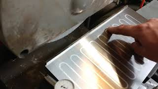 Reground the magnetic chuck on my surface grinder