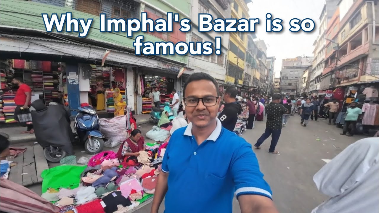 Thangal bazar Imphal || Let's explore like never before #imphal #manipur #northeast