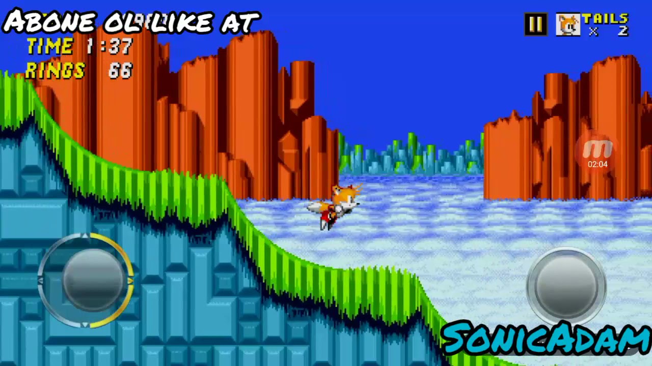 Sonic 2 (Hill Top Zone 2) & Eggman Bossfight