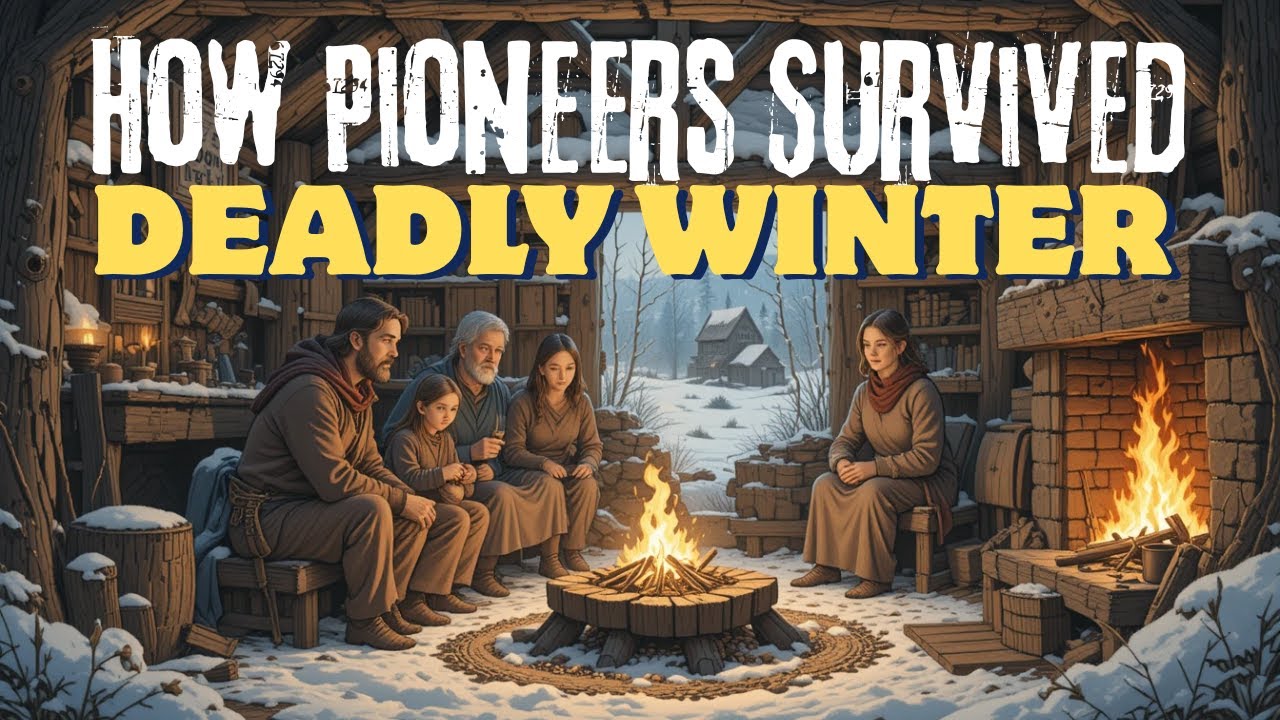 How Pioneers Survived in the Deadly Winter in the Wild West | Boring Sleepy History Stories