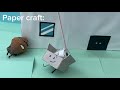 I remade a scene from object games, but in paper craft!