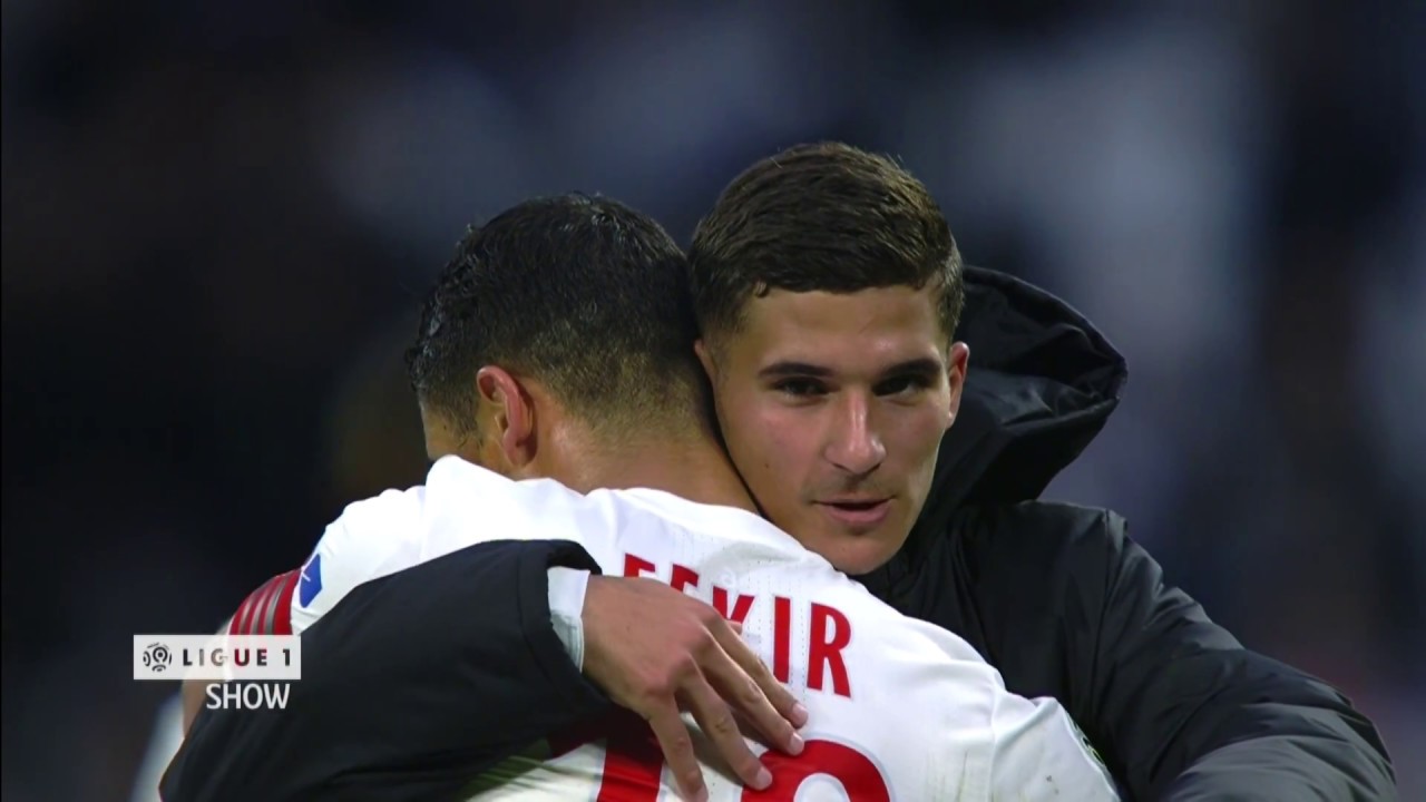 Houssem Aouar - Olympique Lyonnais - Ligue 1 Conforama