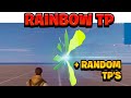 RAINBOW TELEPORT with Random locations in Fortnite Creative! (UEFN)