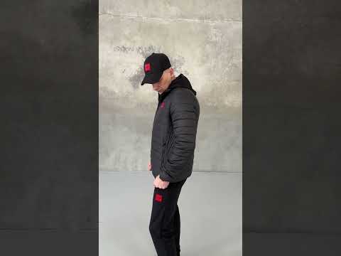 Куртка Hugo чорна чоловіча весна\осінь, куртка Хюго, видео 1