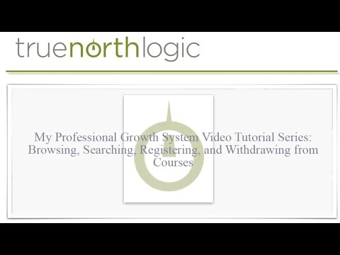 myPGS Tutorial: Searching, Registering, Withdrawing from Courses mp4