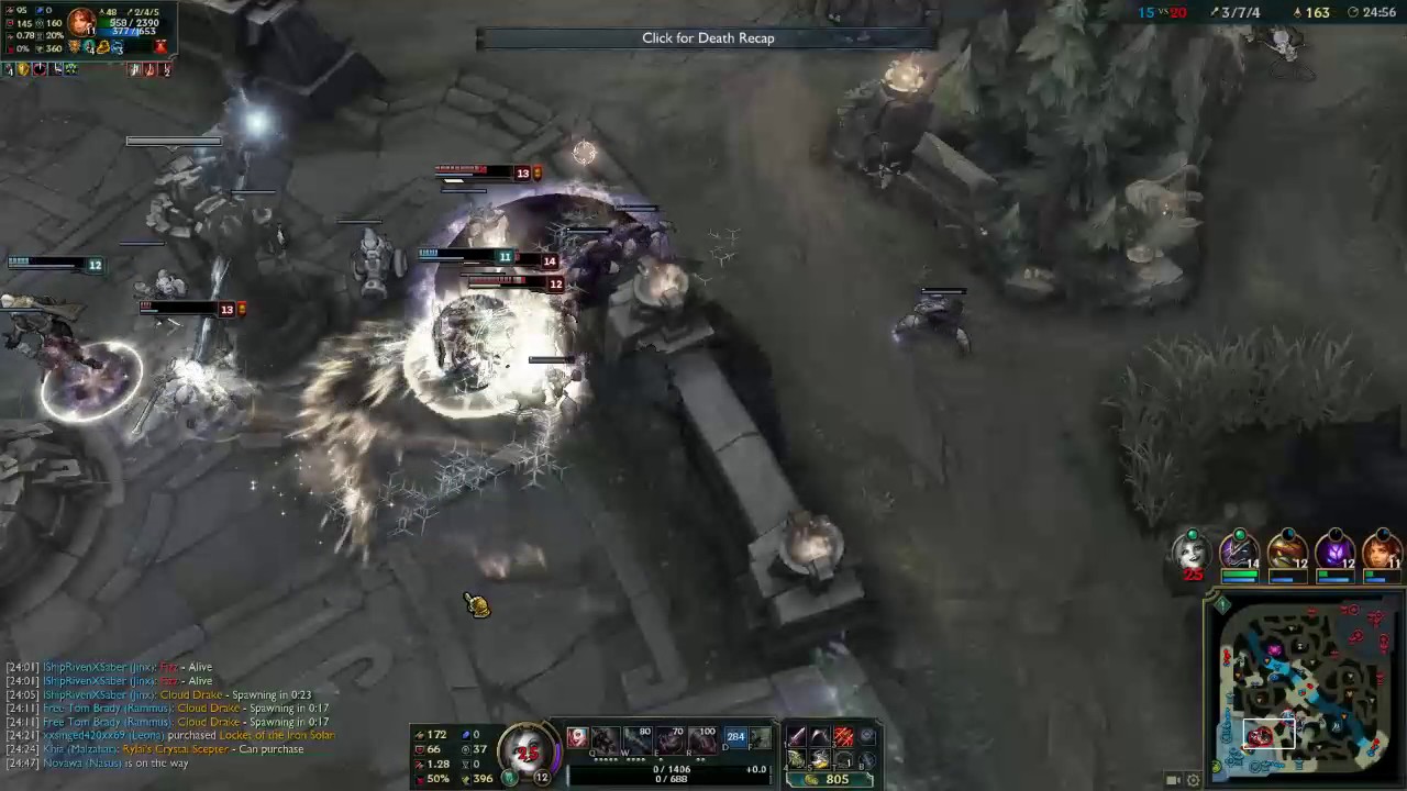 Nasus ain't playing with Fizz's tricks