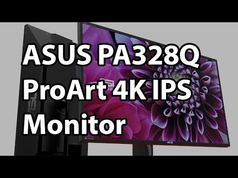 ASUS PA328Q 4K IPS LCD With 100% sRGB ProArt Series - CES 2015