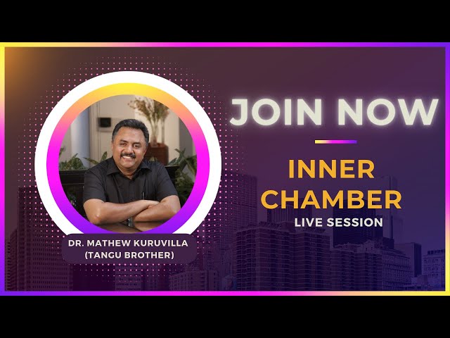 JOIN LIVE NOW !!  || Inner Chamber | April 26, 2024. .