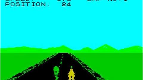 Full Throttle (Europe) ZX Spectrum