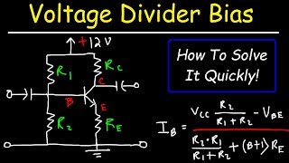 Voltage Divider Bias Circuit