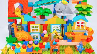 🔥 EPIC LEGO DUPLO Marble Run: Cute Animal Coaster Race Showdown!