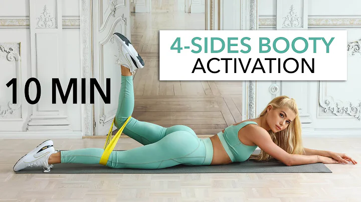 10 MIN 4-SIDES BOOTY ACTIVATION - wake up your butt muscles & make them grow I Pamela Reif
