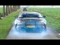 Supercars Accelerating LOUD! AMG GTR Pro Burnout, C63S Decat, Focus ST, RS6 ABT+, GT4, R36 Milltek..