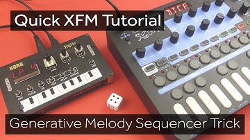 SONICWARE Liven XFM Generative Melody Trick Tutorial