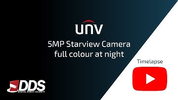 UNV - Full colour at night - Timelapse