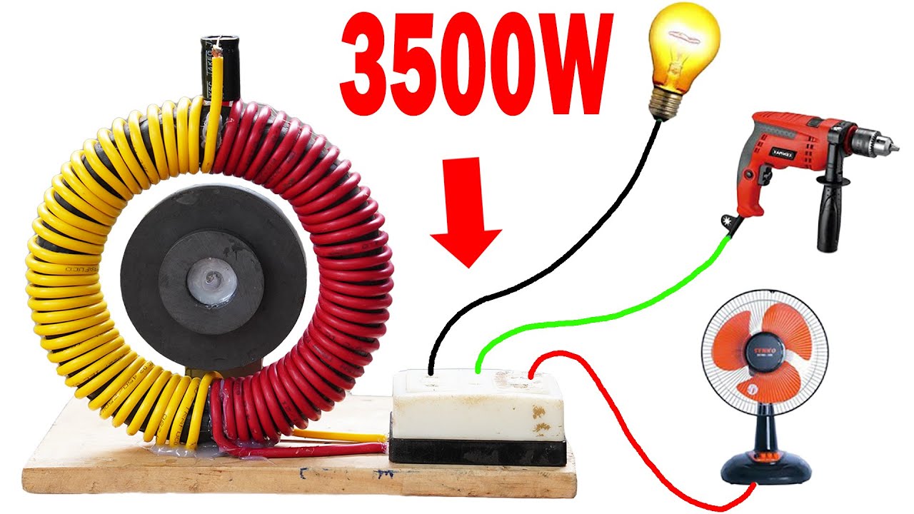 Generate ENDLESS Electricity with this Simple Hack - YouTube