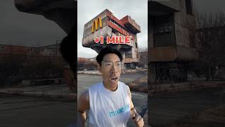 Running Until I Don’t See Any Fast Food Chains