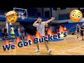 We got BUCKETS on Intense 5v5 Basketball! Crazy Comeback!!
