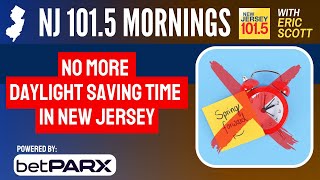 No more Daylight Saving Time in New Jersey
