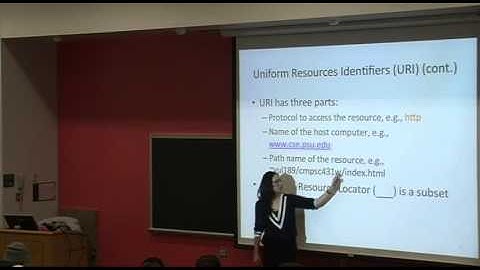 Internet Applications - Part 1 | Lecture 28 | CMPSC 431W Database Management Systems