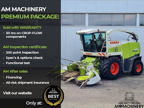 2011 Claas Jaguar 850 Forage Harvester For Sale AMMachineryBV