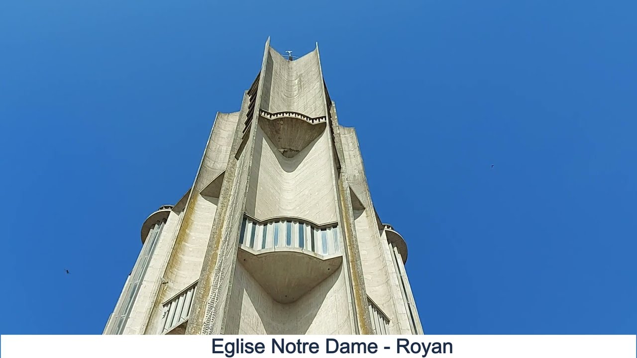 Eglise notre Dame de Royan - Découvrez l'église de Royan, son architecture atypique - Caprici.com/fr