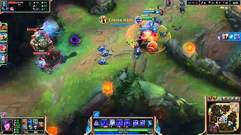 Syndra double stun under tower