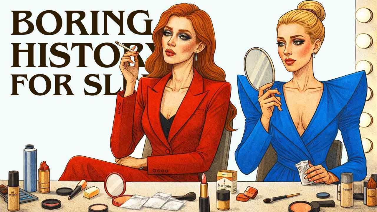 How 1980s Supermodels Stayed Dangerously Thin (Cigarettes and Cocaine) | Boring History for Sleep